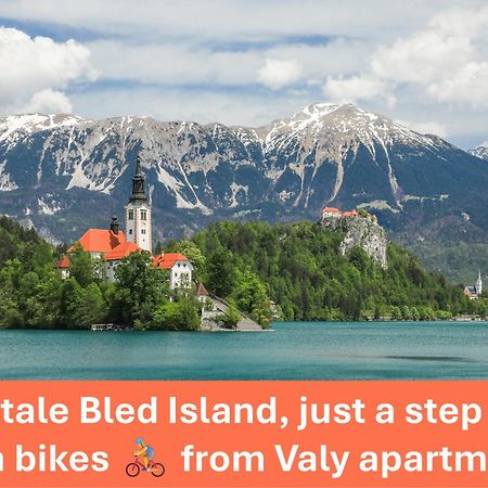 Apartment Valy - Free Bikes, Relaxing Terrace & Near Bled Ngoại thất bức ảnh